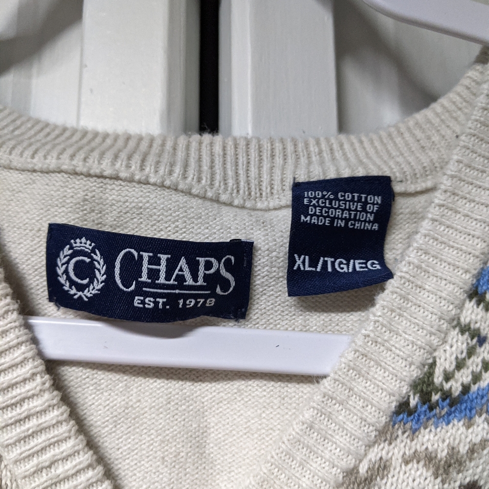 Chaps sweater vest - Picture 2 of 3